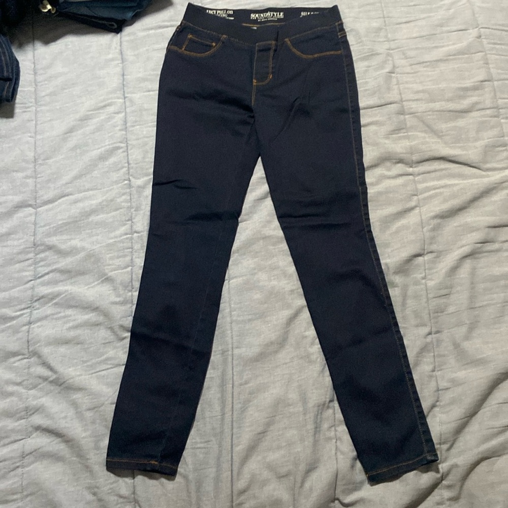 Sound/style New York Los Angeles | blue jegging | stretchy